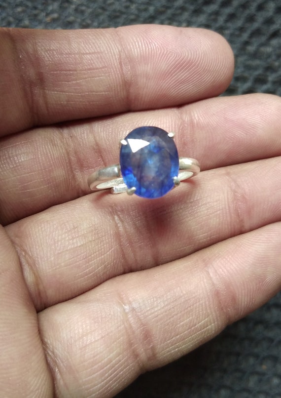 neelam gemstone ring