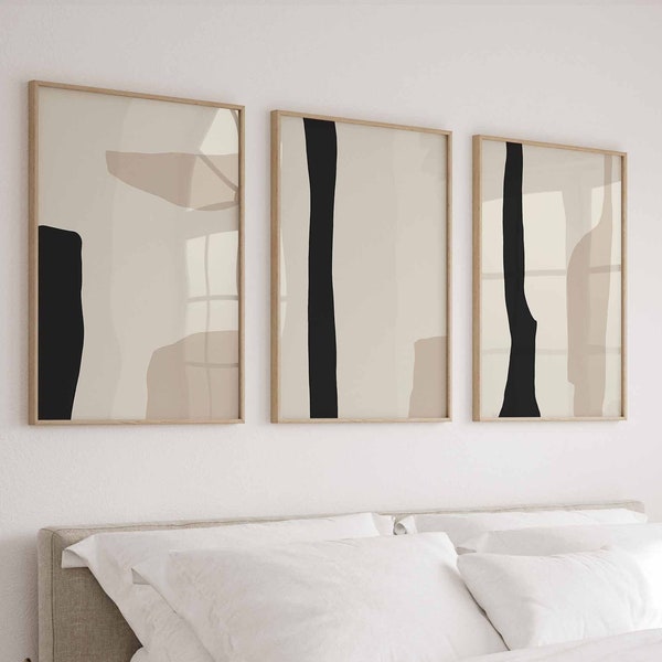 Bedroom Art Set of 3 Etsy