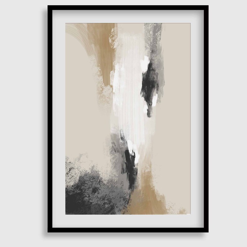 Modern Simple Neutral Gallery Wall Art Set of 3 Pastel Nordic - Etsy