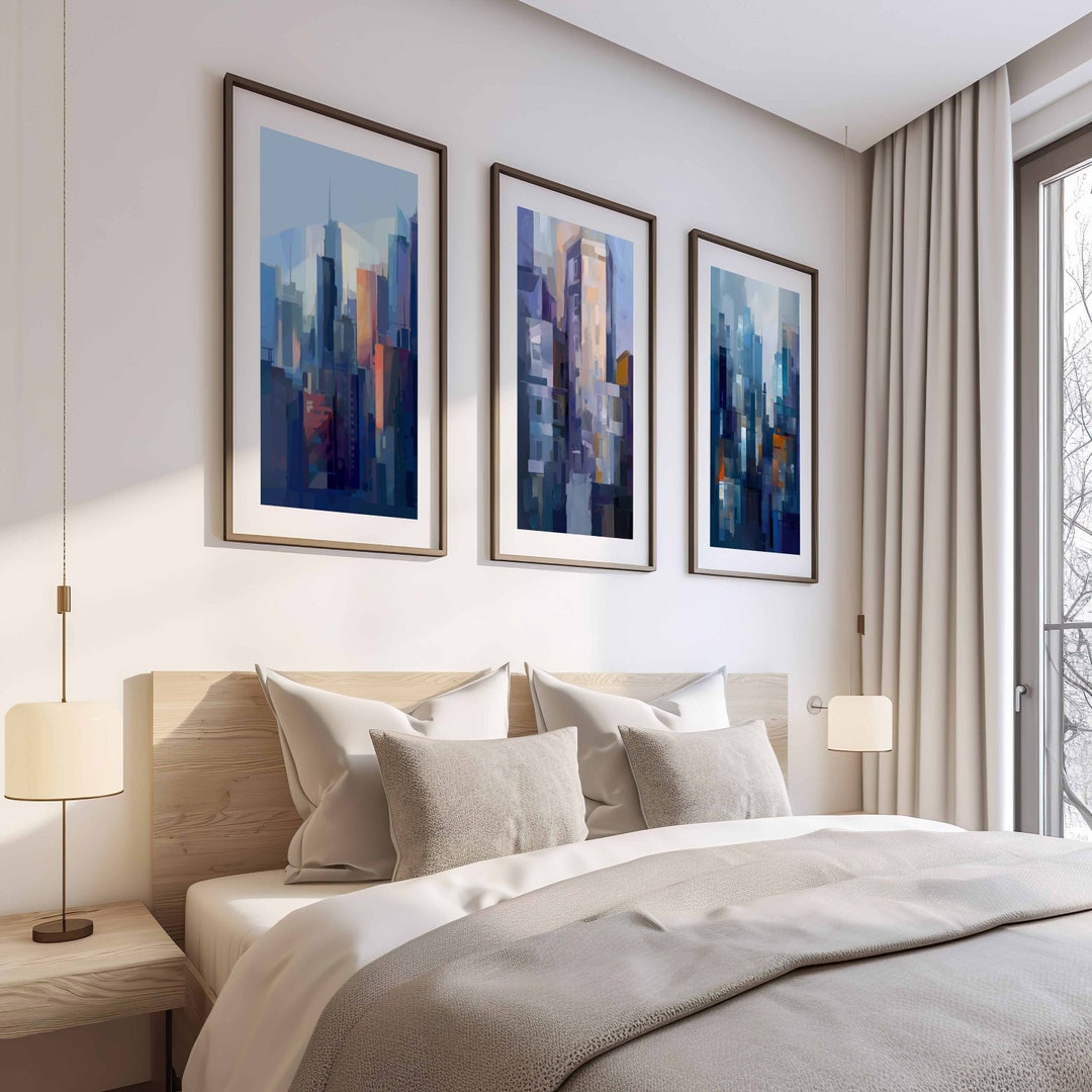 Moderne Kunst Leinwandposter 30,5x40,6 Cm - Ungerahmt, Für Wohnzimmer & Büro