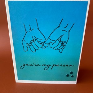 You’re My Person - Love Card, Anniversary Card, PRIDE card