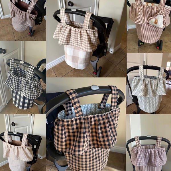 Mensaje personalizado antes de realizar el pedido: Bolsa organizadora para cochecito con volantes/Bolsa organizadora para cochecito extraíble/Bolsa organizadora para cochecito/Bolsa redonda con volantes para cochecito