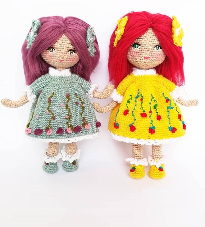 Valentine Amigurumi Doll Amigurumi Anime Doll Pattern Crochet Amigurumi Kits Crochet Toy Clothes Pdf pattern Amigurumi Doll Accessories