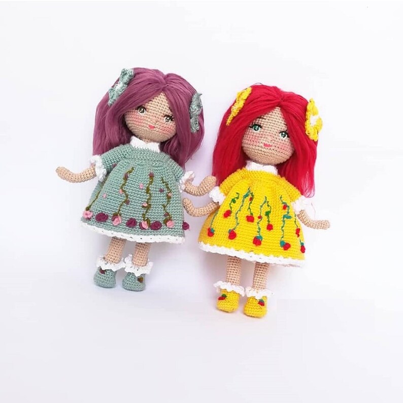 Valentine Amigurumi Doll Amigurumi Anime Doll Pattern Crochet Amigurumi Kits Crochet Toy Clothes Pdf pattern Amigurumi Doll Accessories