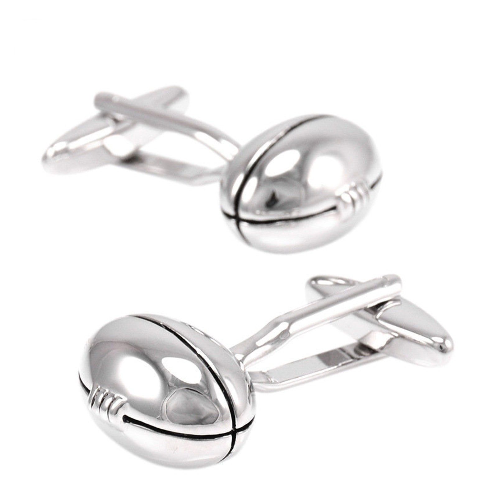 personalised rugby cufflinks