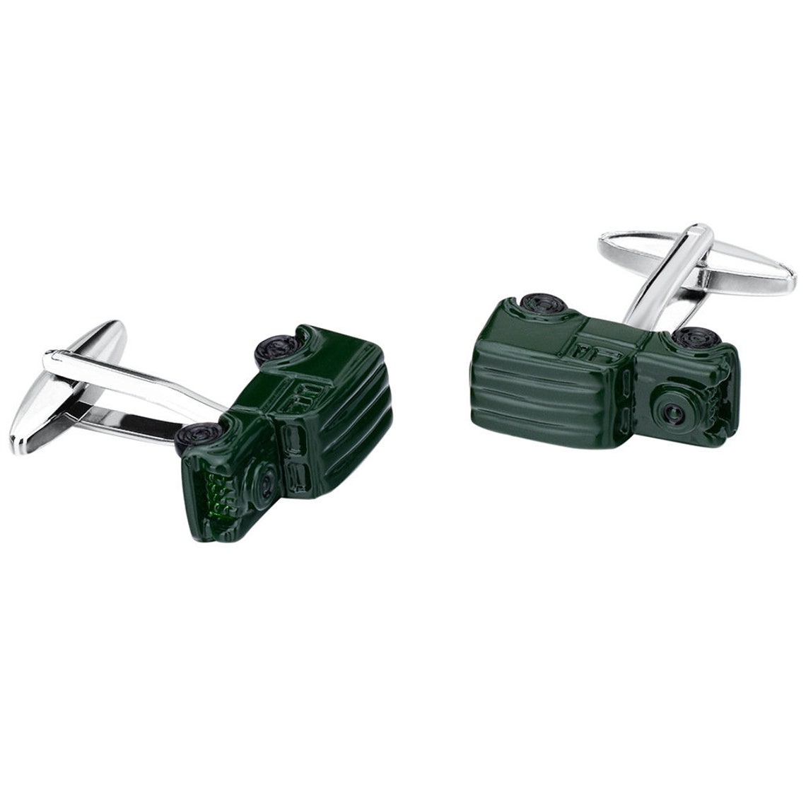 Jeep Gemelos Off Road Custom Cufflinks verde Unique Car Racing Etsy