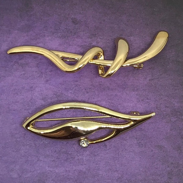 Two vintage CIRO brooches