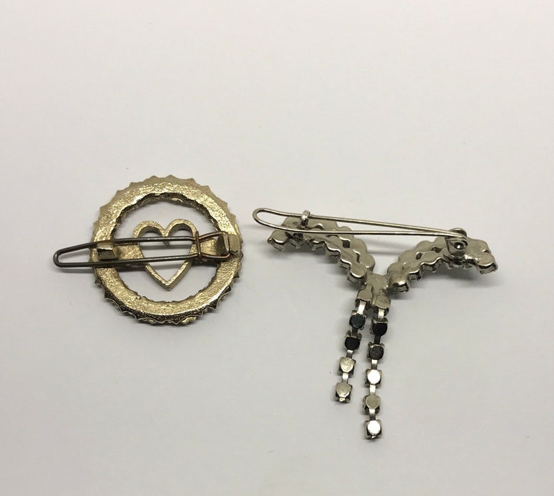 Vintage hair slides