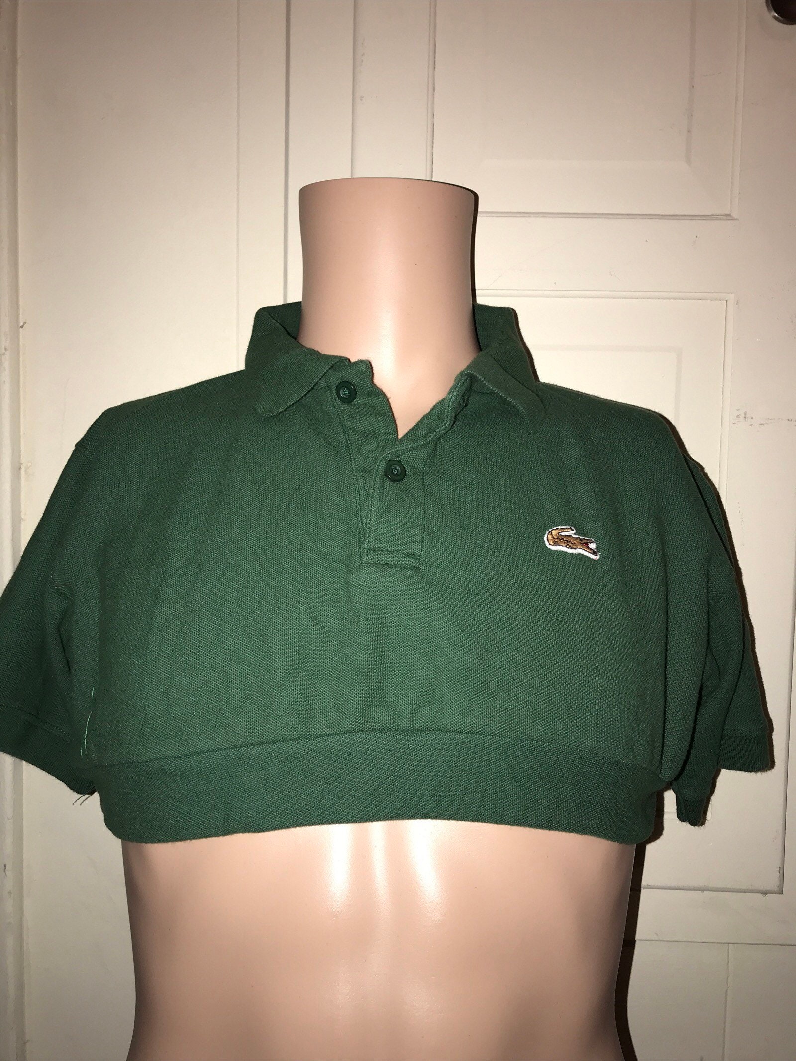 Cropped Lacoste Polo - Etsy