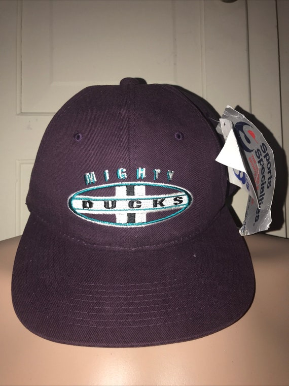 Maillot De Hockey Vintage CCM Anaheim Mighty Ducks - Taille S - Violet - Années 90 - Occasion