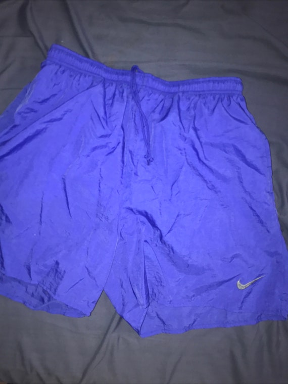 Vintage 90’s Nike Blue Shorts.