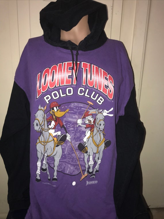 Vintage ‘93 Looney Tunes Polo Club Hoodie.