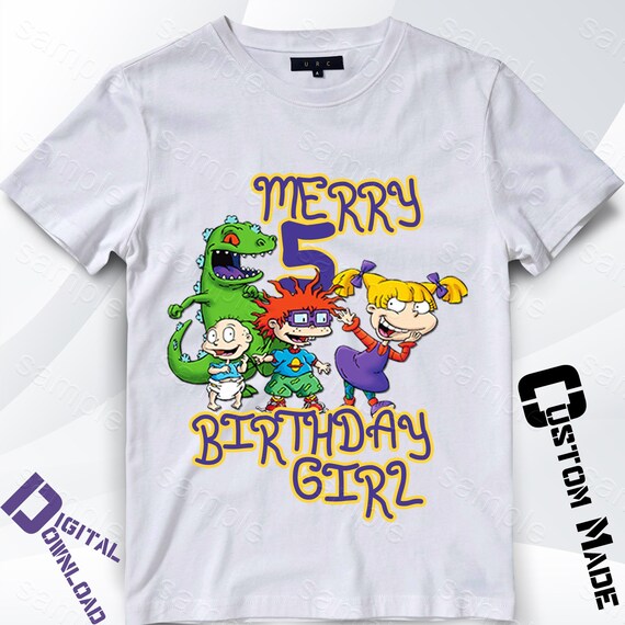Download Rugrats Iron On Transfer Rugrats Birthday Shirt Design Etsy
