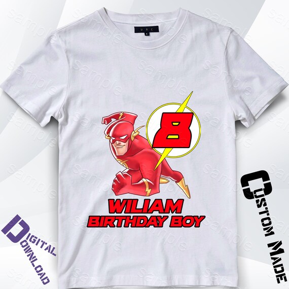 the flash birthday shirt