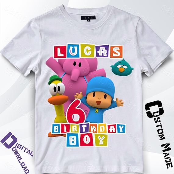 camisetas personalizadas de pocoyo