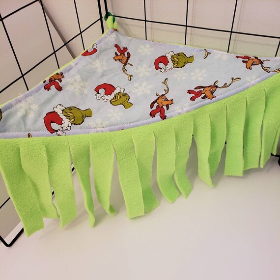 ready to ship Premade Small rectangle hammock for ferrets rats and other small animals