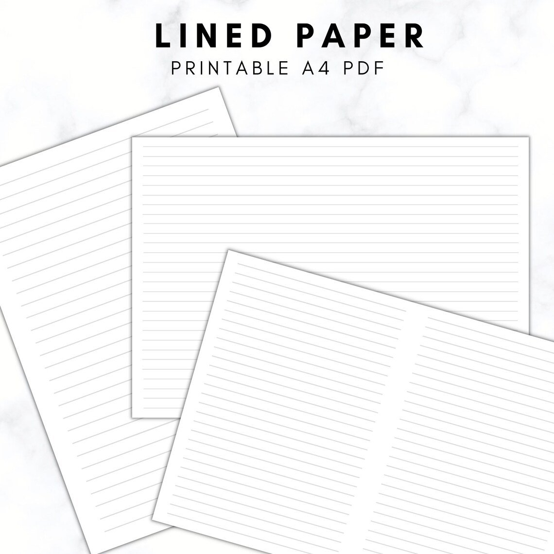 lined-paper-printable-printable-lined-paper-lined-journal-etsy-canada