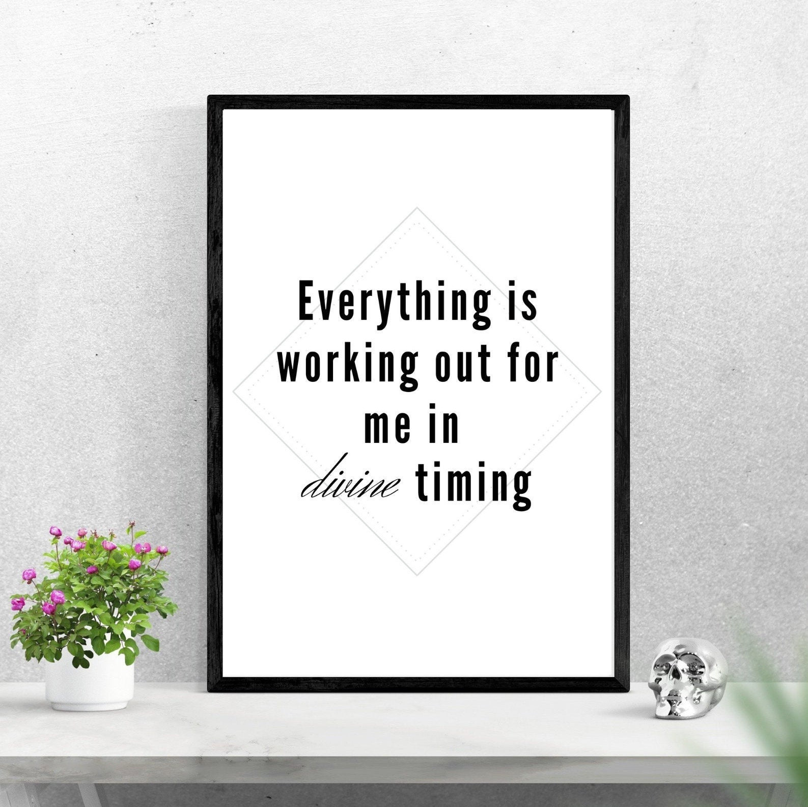 Printable wall art Printable quote Home decor Printable Etsy