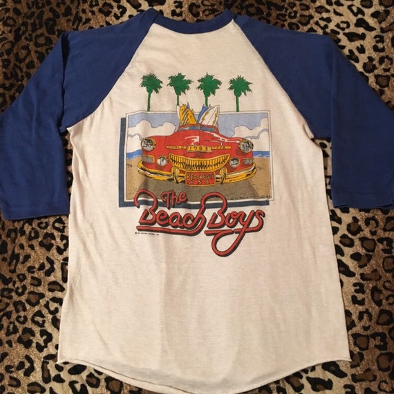 Vintage Beach Boys tour shirt XS surf rock n roll