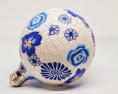 Artistic Printed Decorative LED Bulbs E27, Floral Art Gamma Hampton Style