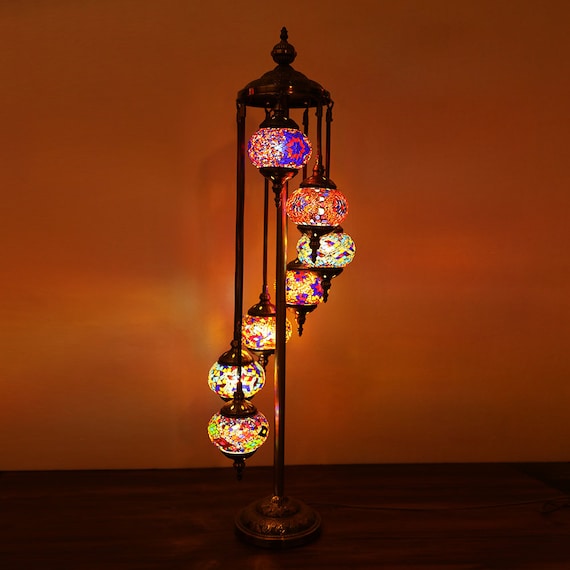 turkish moroccan floor lamp
