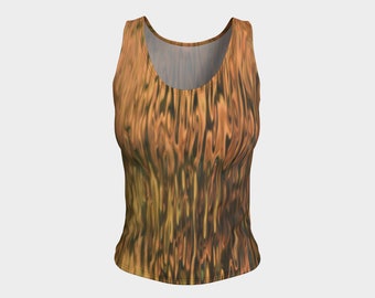 Bright Flow Fitted Tank Top