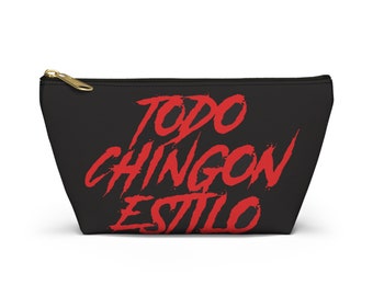 Pochette pour accessoires Todo Chingon Estilo avec fond en T