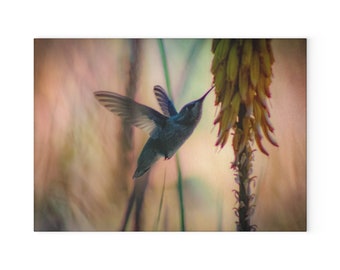 Tagliere in vetro Phoenix Hummingbird
