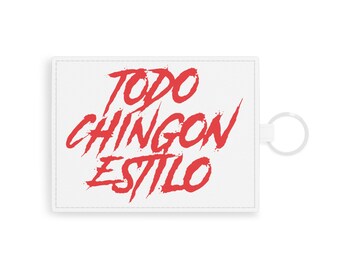 Porta carte Todo Chingon Estilo in pelle Saffiano