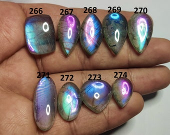 AAA+++ Purple Flashy Labradorite Cabochon Mix shape Labradorite Lot Black Rainbow Loose Gemstone Making For Jewelry