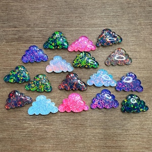 Mix Color Aurora Opal Cloud, Hand Carving Opal doublet Gemstone, Making for Jewelry
