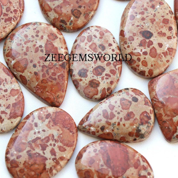 Asteroid Jasper Cabochons- Natural Smooth Jasper- Asteroid Jasper Lot, Asteroid Loose Gemstone, Wholesale Gemstone, Jewelry Making