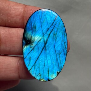 Attractive Blue Labradorite, Black Rainbow Labradorite Gemstone, Natural Labradorite, Rainbow Cabs, Loose Stone, Gemstone For Jewelry Making