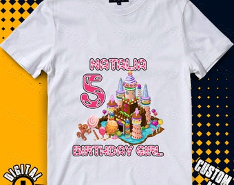 Candyland Iron on Transfer Candyland 