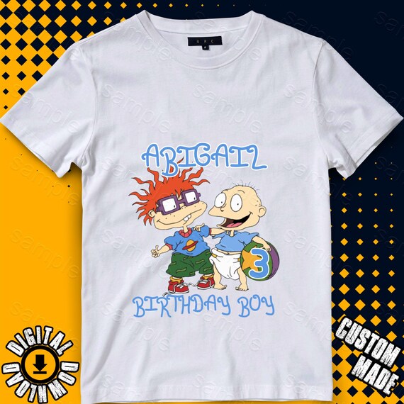 Rugrats Iron on Transfer Rugrats Birthday Shirt DIY Rugrats Etsy