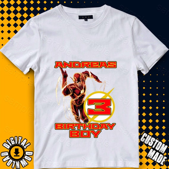 the flash birthday shirt
