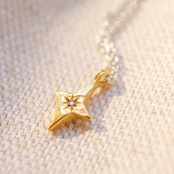 Birthstone on sale star necklace