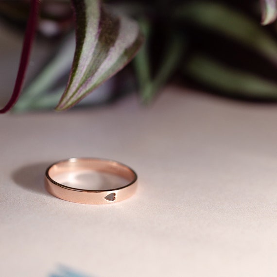 9ct gold personalised ring sale