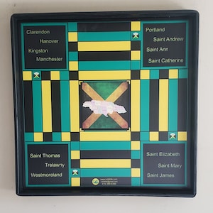 Jamaica Parish Ludi board
