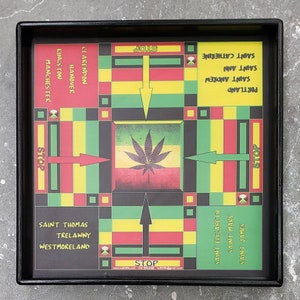Jamaica Parish 22 Ludi board