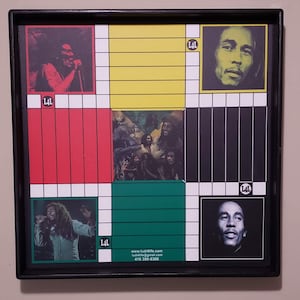 Bob Marley 2  Ludi Board
