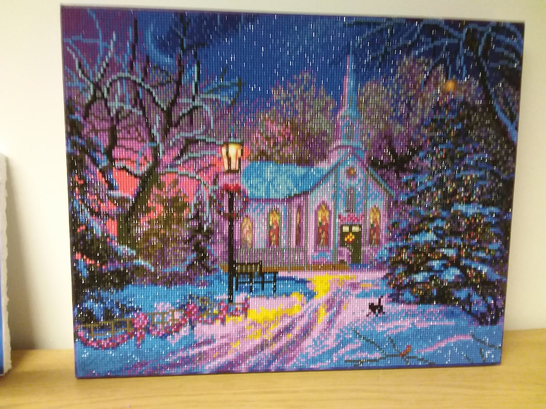 Finished Diamond Painting. Etsy