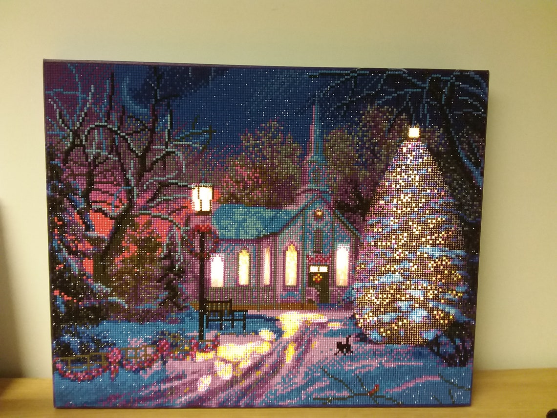 Finished Diamond Painting. Etsy