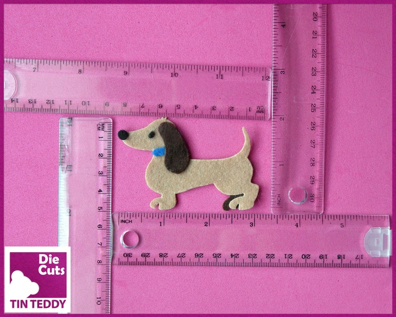 Felt Dachshund Die Cuts - Die Cut Dachshunds for Your Craft Projects ...