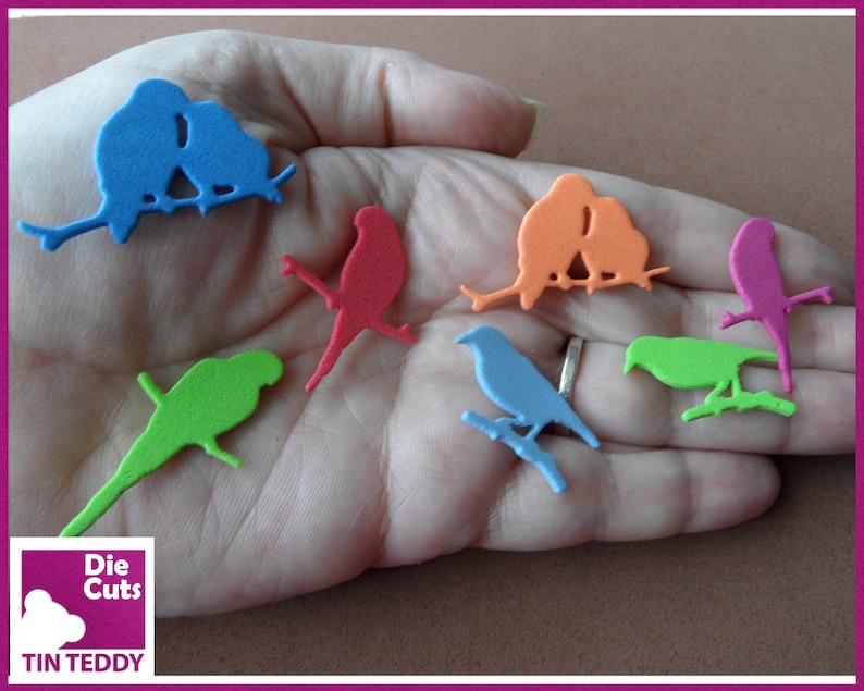 Small Bird Die Cuts Cute Foam Birds for Crafting Bird Etsy Norway