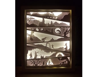 Download Shadow Box Svg Templates By Beamboxdesigns On Etsy