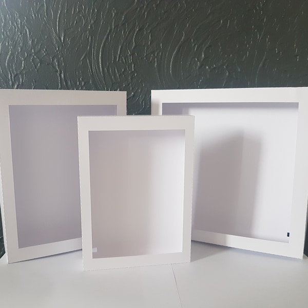 Shadow light box frame Square and Rectangle paper cutting template SVG PNG PDF instant download cut file Shadow light box frame Square and Rectangle paper cutting template SVG PNG PDF instant download cut file