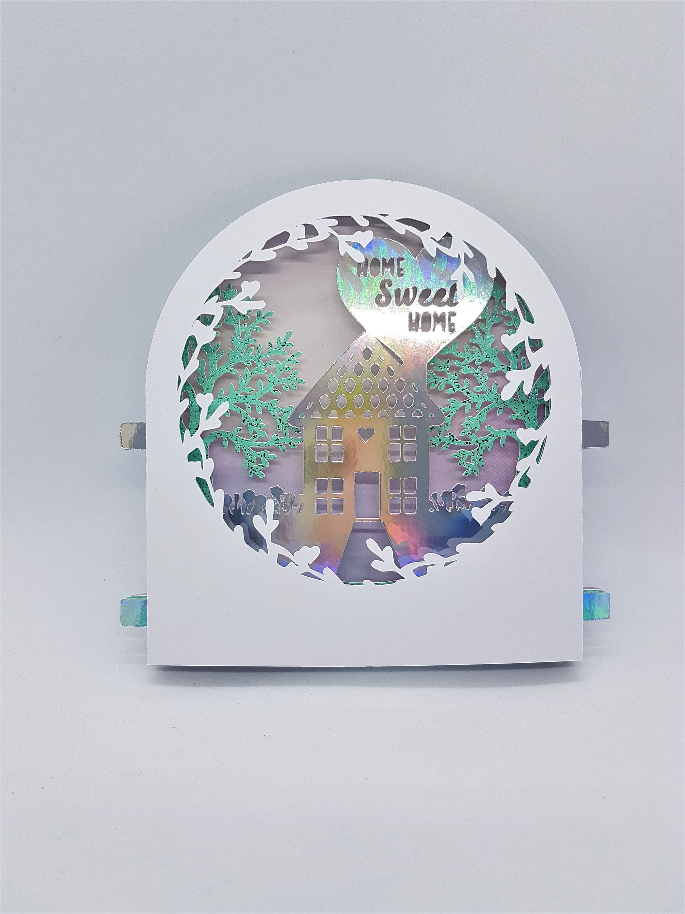 Home Sweet Home Pop-up Card Tunnel Card Crafts SVG PDF Png Paper ...