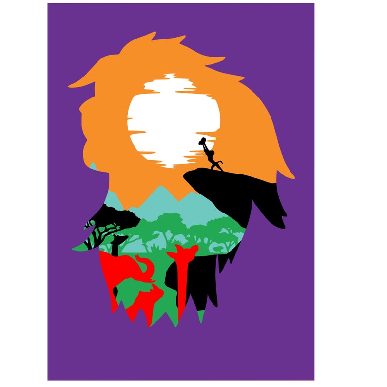 Free Free 244 Lion King Shadow Box Svg SVG PNG EPS DXF File