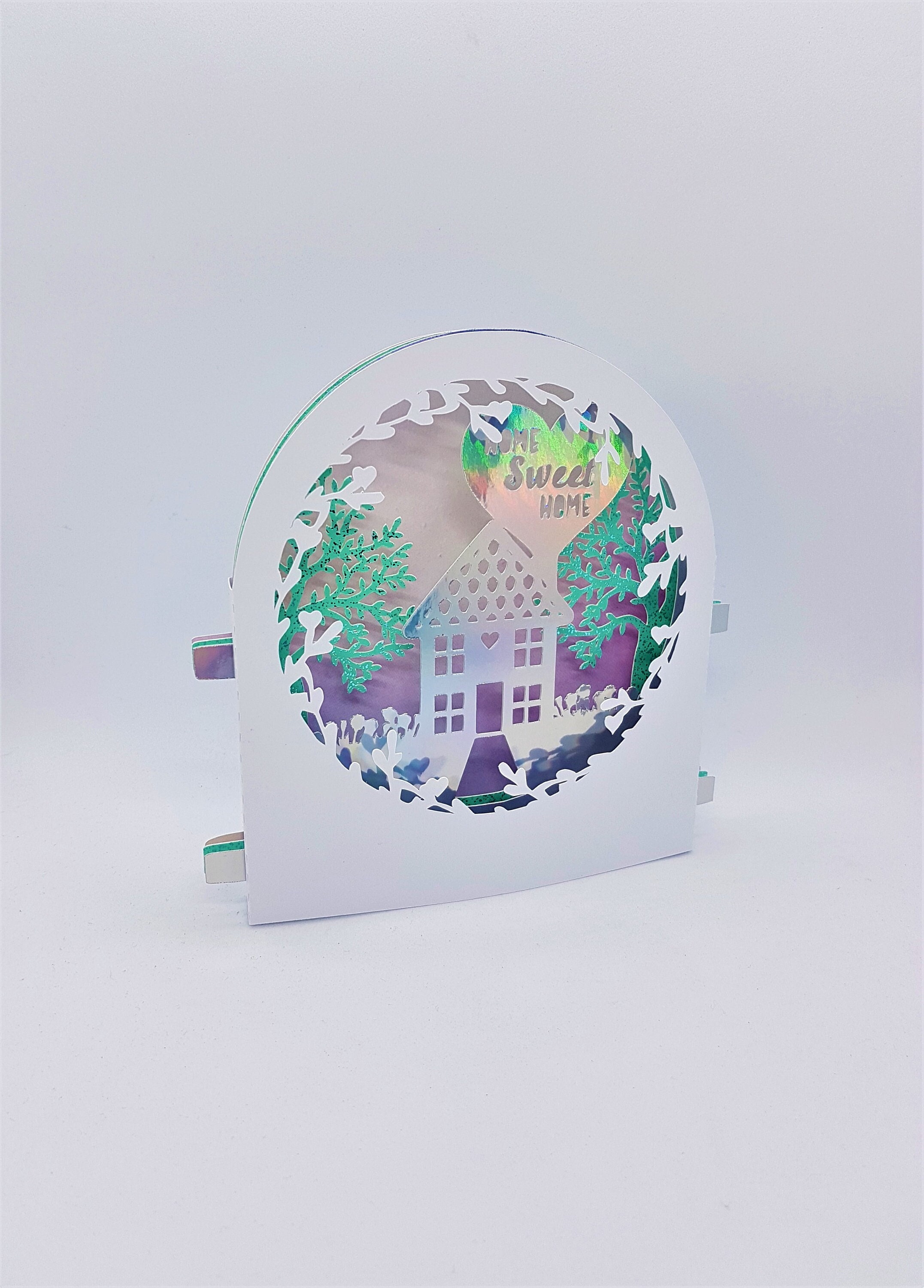 Home Sweet Home Pop-up Card Tunnel Card Crafts SVG PDF Png Paper ...